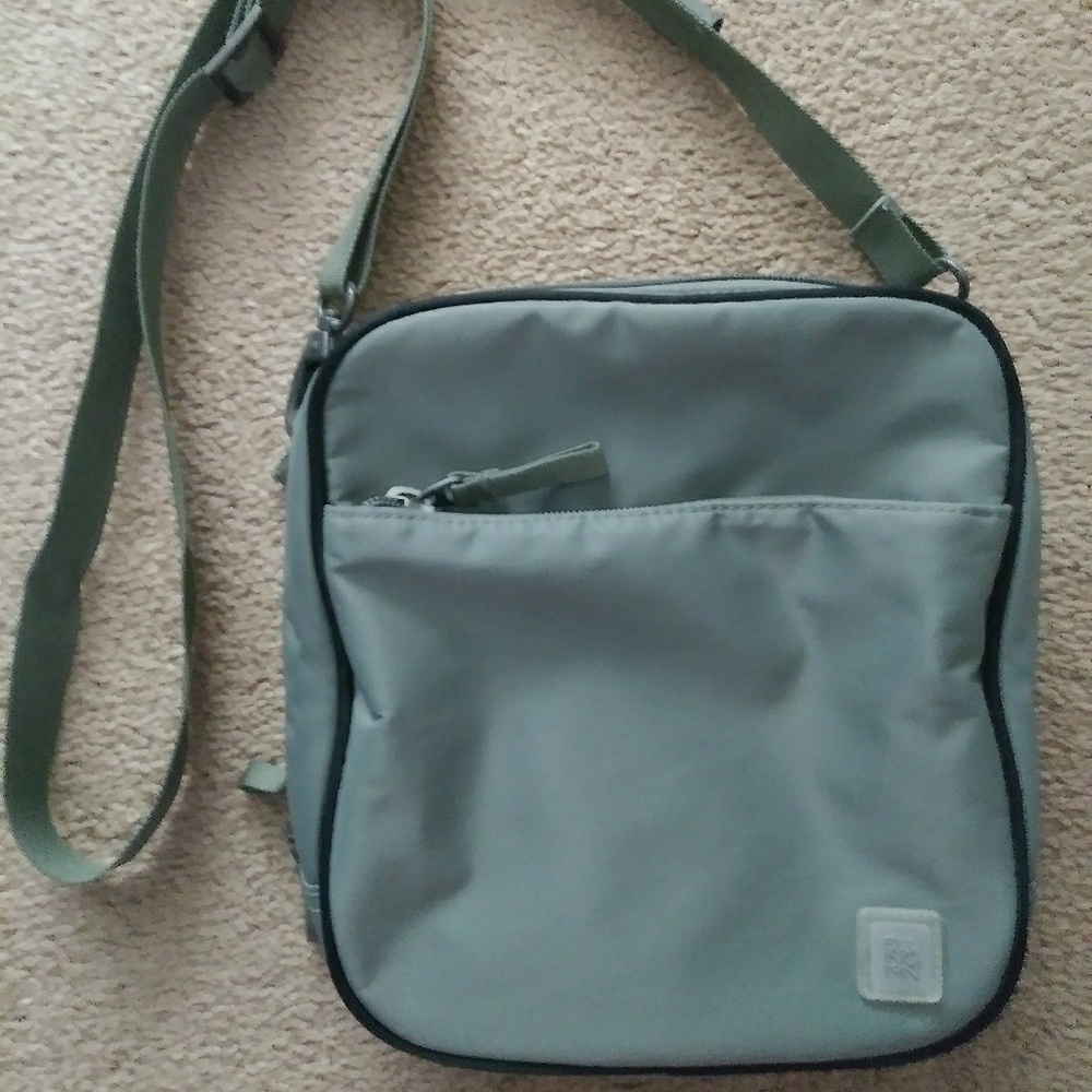 Ellington Gray Nylon Crossbody Handbag