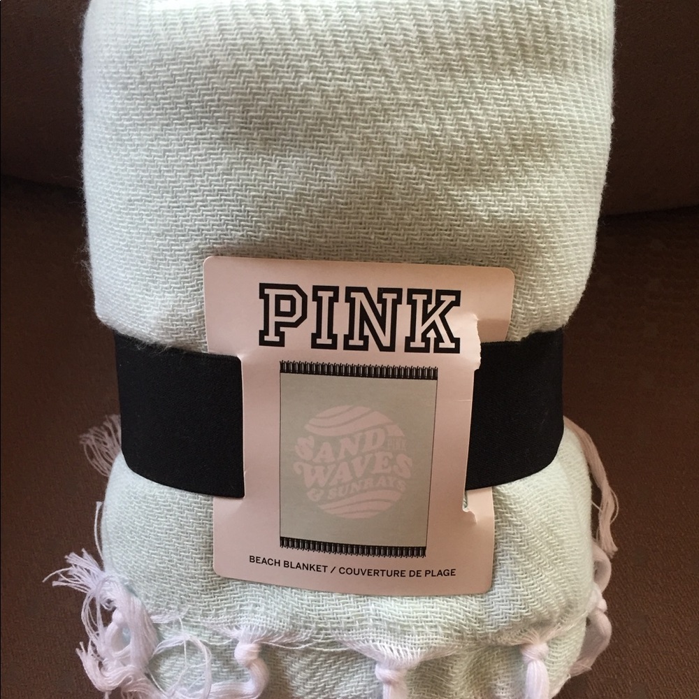 Victoria secret pink beach blanket