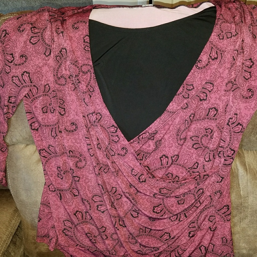 Double layer dress shirt