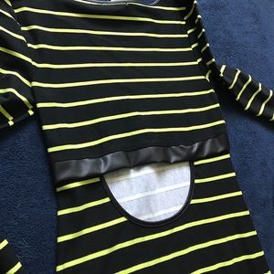 SOLD ❌ Striped Bodycon Midi Dress