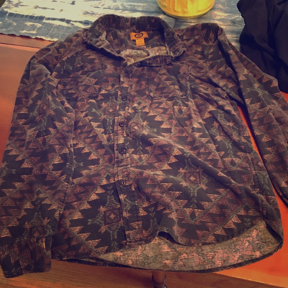 Men's flannel shirt from Urban Outfitters, size L