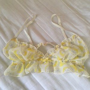 Cute lemon 🍋 bralette