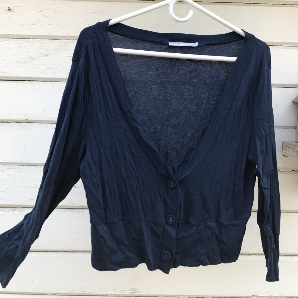 Lightweight ¾ sleeve cardigan