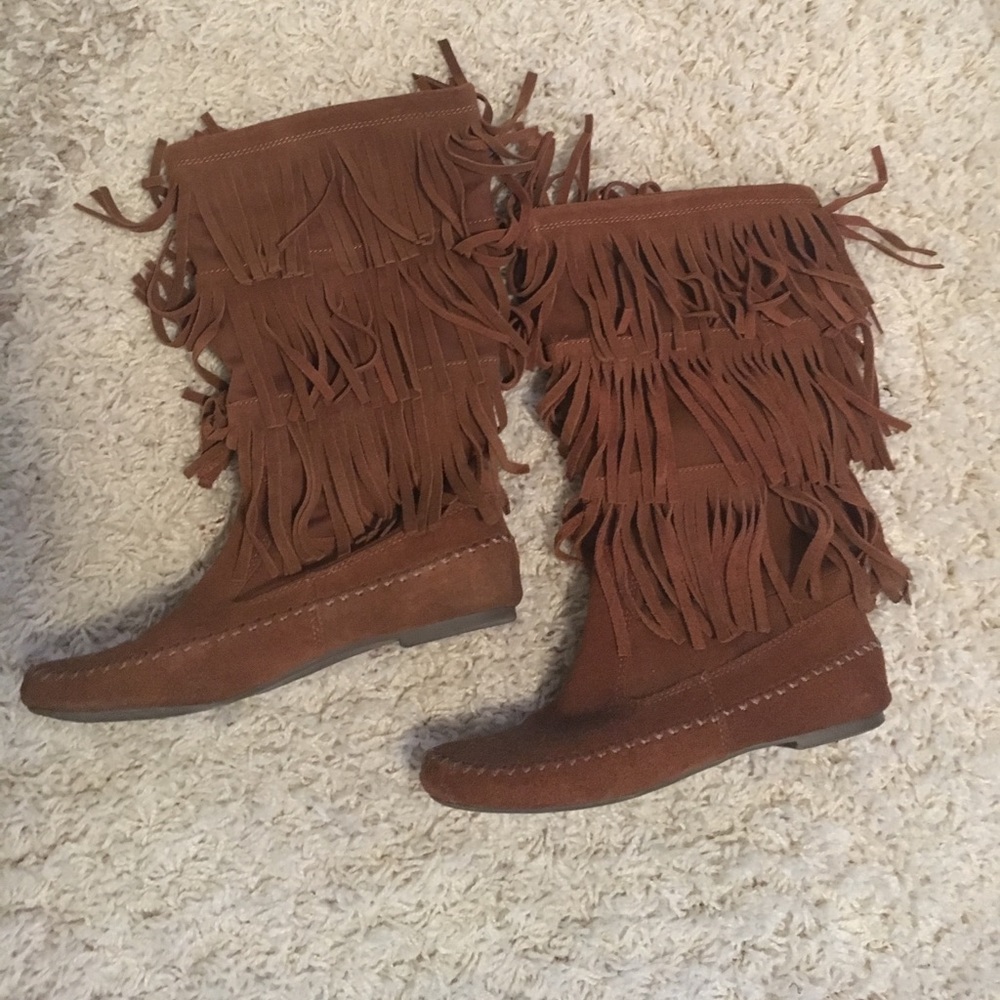Fringe Boots