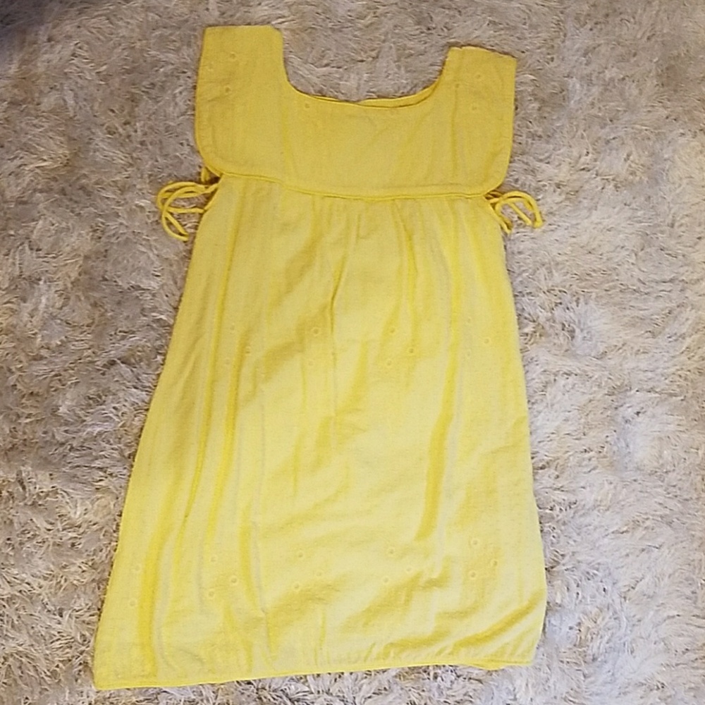 Yellow summer dress