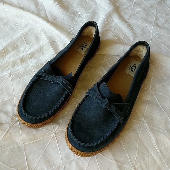 UGG Shoes - UGG/ blue slip ons