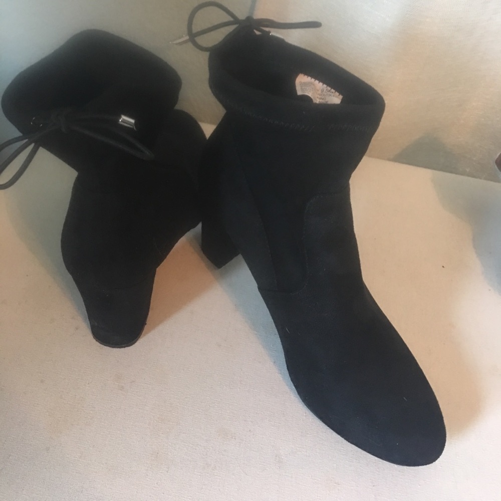 Nine West suede booties