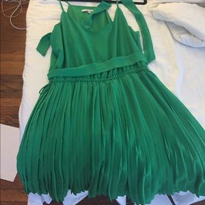 Naked Zebra Green Party dress