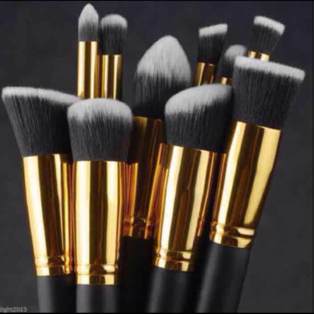☘☘New 10pcs Makeup Brushes Set