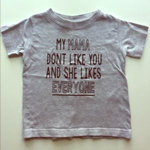 Song lyric baby tshirt