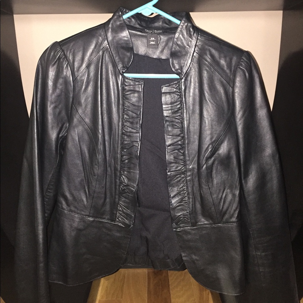 Leather jacket
