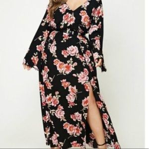 Forever 21 floral maxi