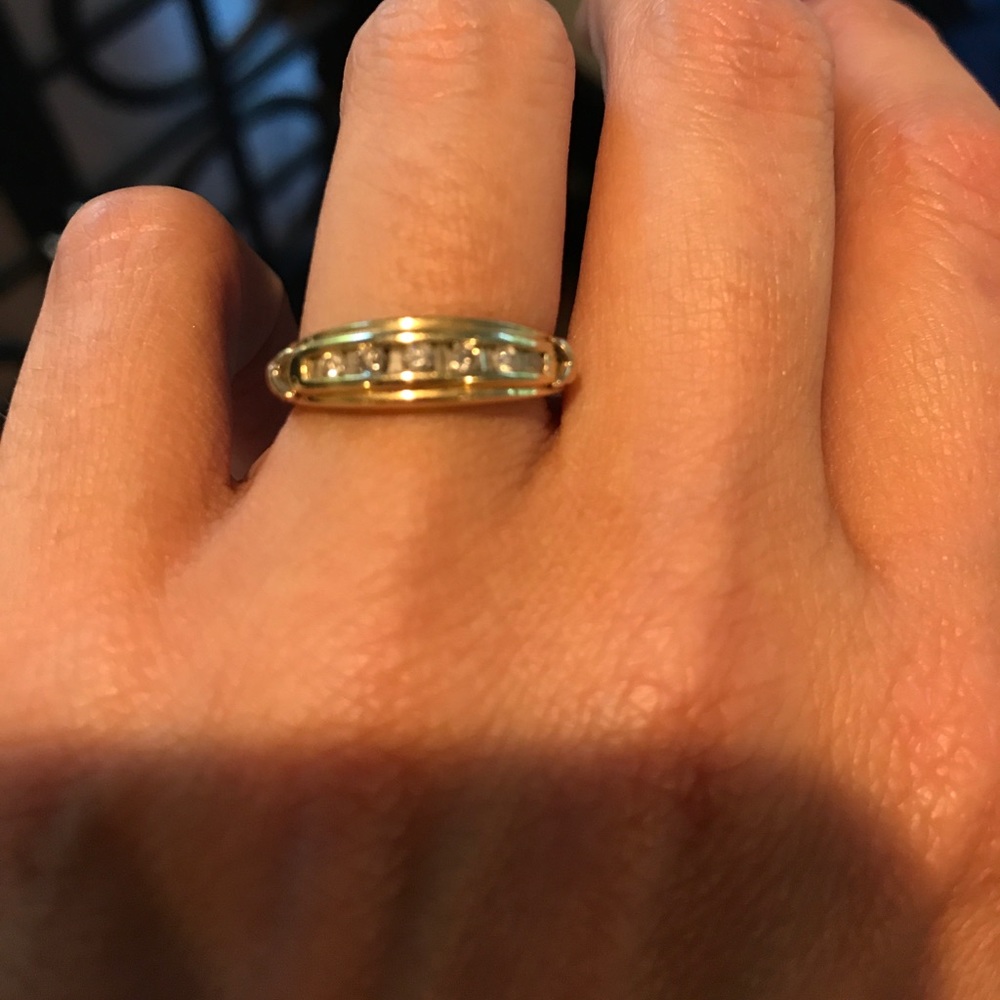 Zales diamond Love ring