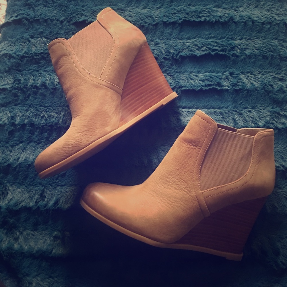 Ankle Wedge Boots