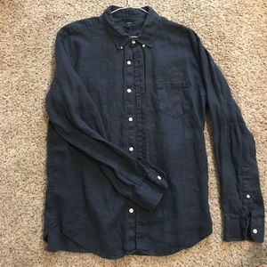 Long sleeve, J. Crew Linen Button Up