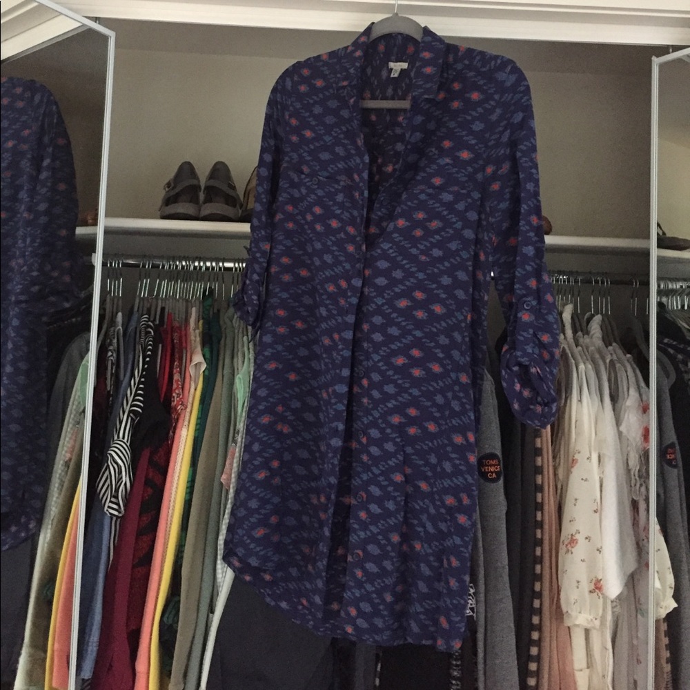 Ecote Vagabond Shirt Dress