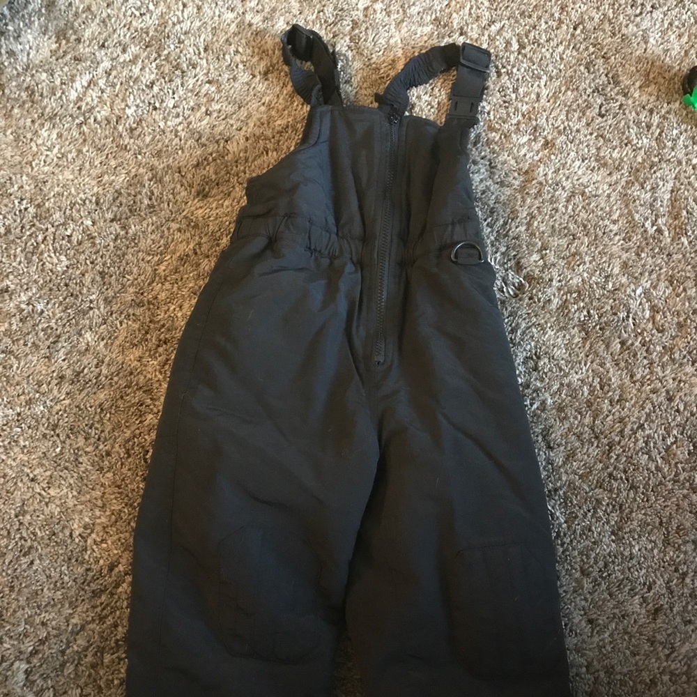 Wonderkids snow bibs - black - excellent shape!
