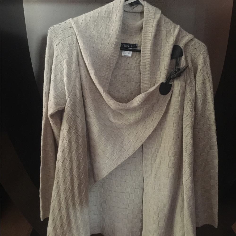 Wrap around sweater