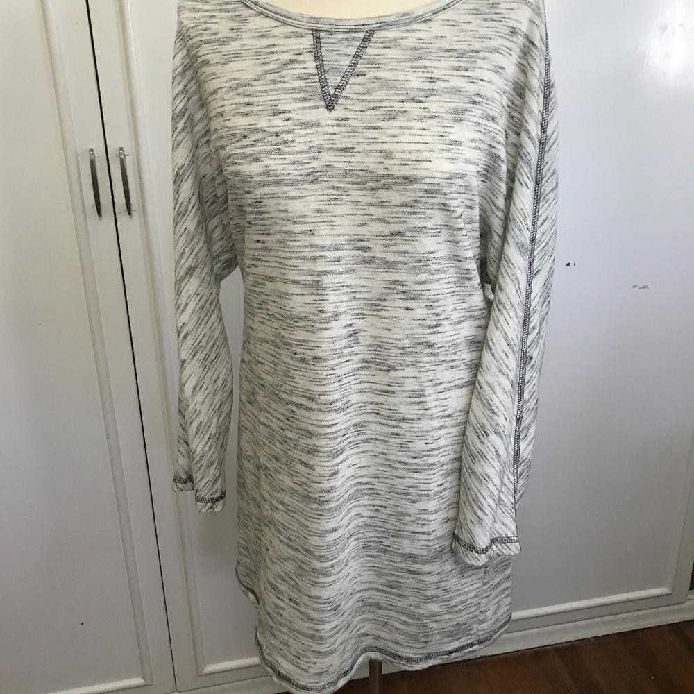 Lightweight sweatshirt style dress