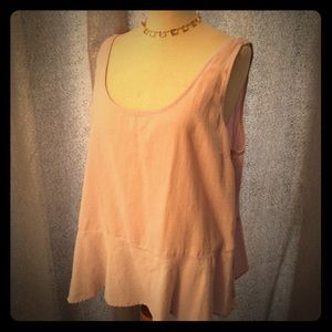 Light purple Peplum top