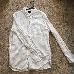 J. Crew Linen Button Up