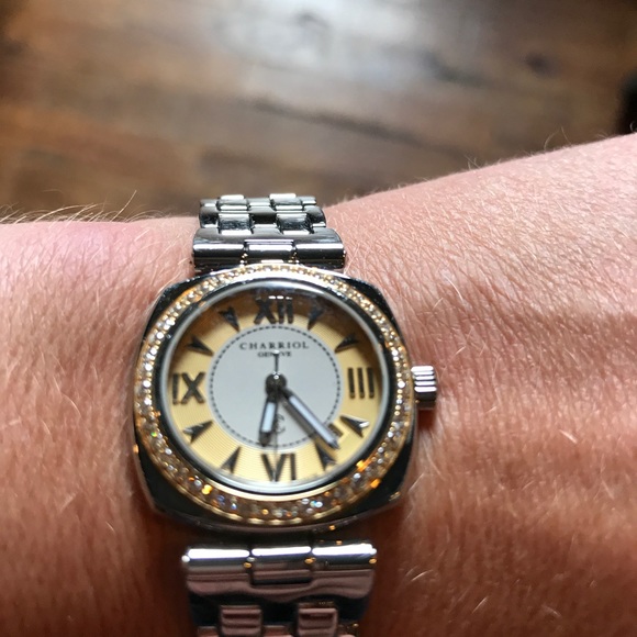 Charriol Rose Gold and Silver Diamond Alexl Watch - Picture 6 of 8