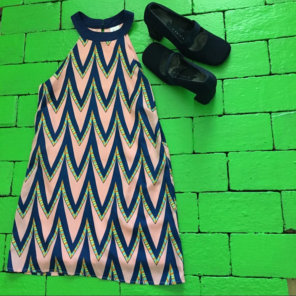 Patterned dress!