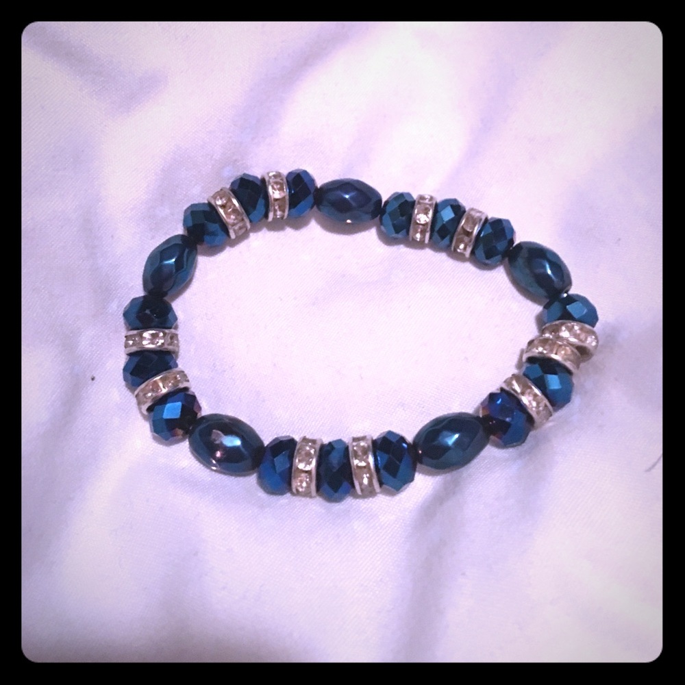 Blue bracelet