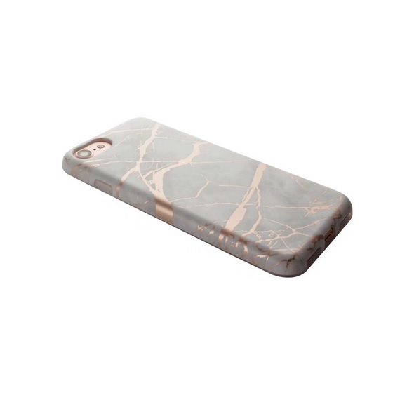 Protective Chrome marble iPhone 6/6s/6+/7/7+ case - Picture 2 of 3