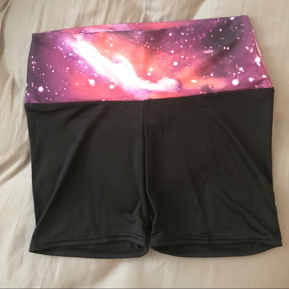 Nike Pants - Sold ❌ ✨ Galaxy workout shorts ✨