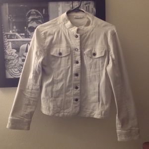 Sweet Lily Beige Jean short Jacket!!