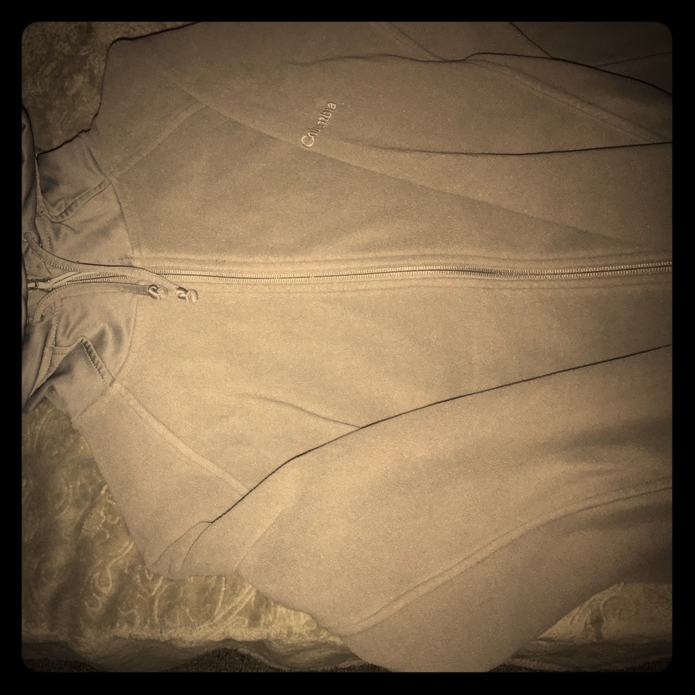 Columbia light grey jack!Great condition! Warm!