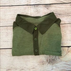 The North Face Men's Polo Shirt Size Tag Worn Off