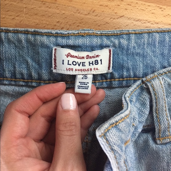 Distressed Jean Shorts - Picture 4 of 4