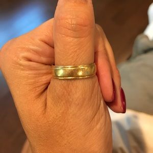 Kay Jeweler men's gold wedding band