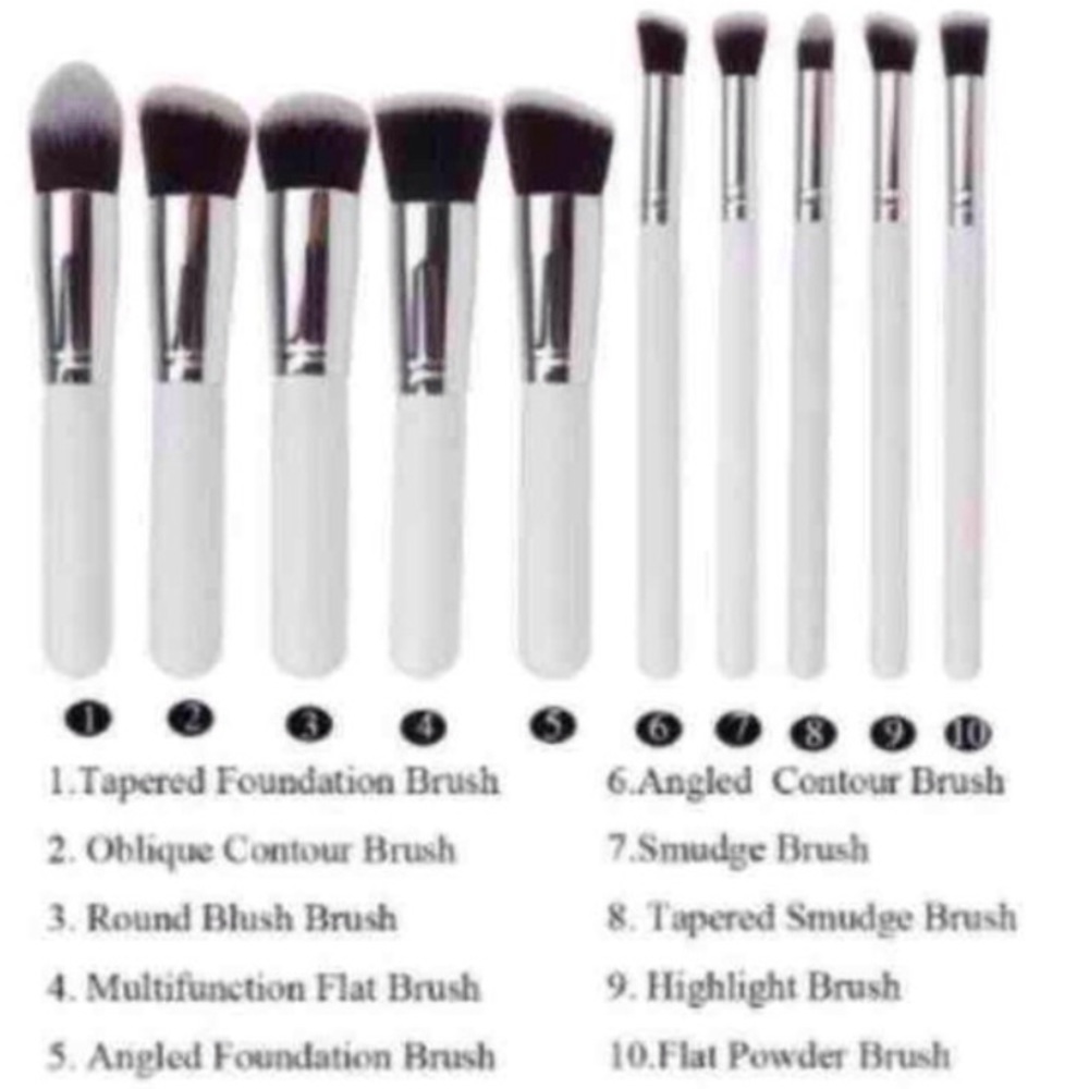 ☘☘New 10pcs Makeup Brushes Set - Picture 4 of 4