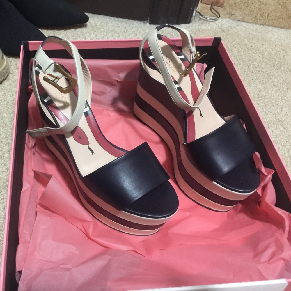 Brand new Sally Platform Sandals