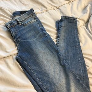 Medium wash all saints denim size 25