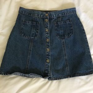 UO DENIM SKIRT