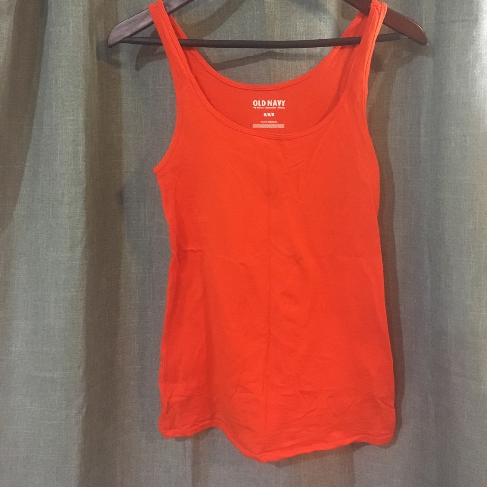 Old Navy orange tank top