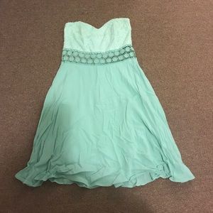 Mint green sundress