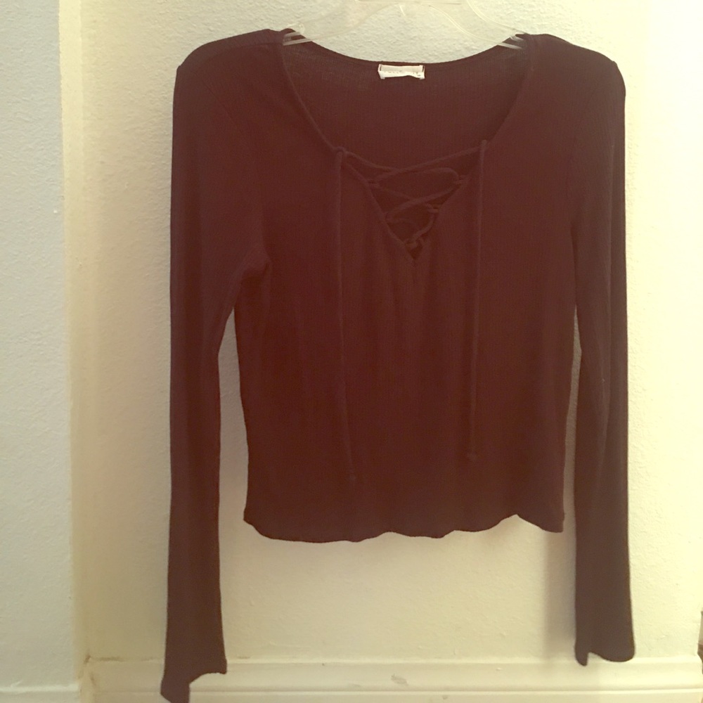 full tilt lace up top