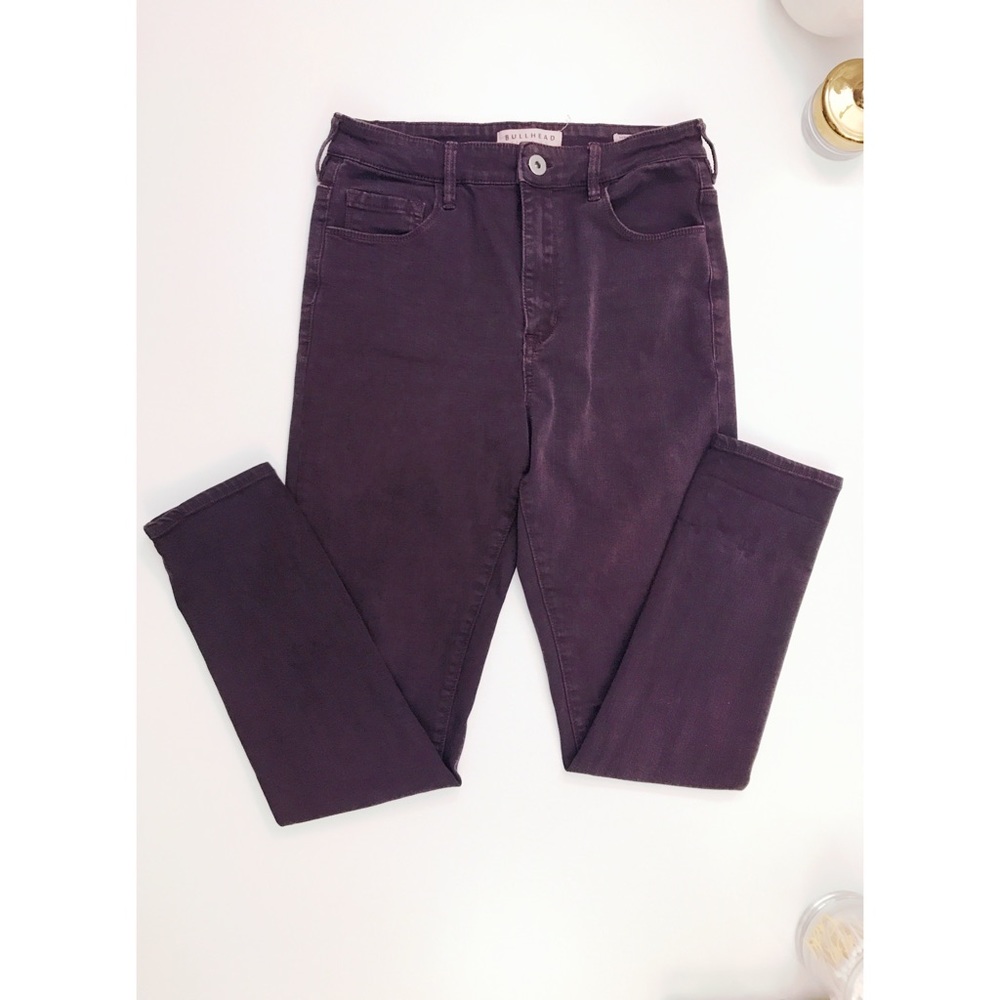 Pacsun Super High Rise Skinniest, Purple Jeans