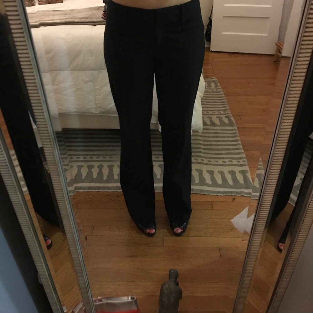 Loft black pants size 4