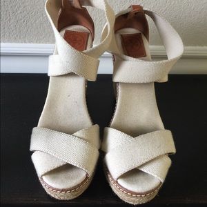 Tory Burch wedge sandals