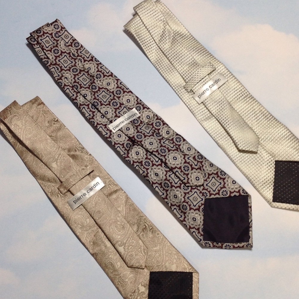 Pierre Cardin 100% Silk Men's Tie