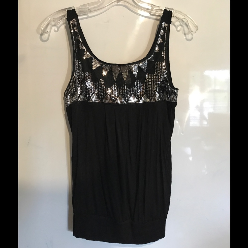Sequin Tank Top