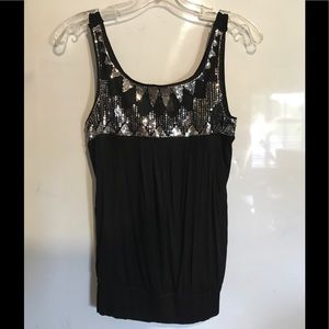 Sequin Tank Top