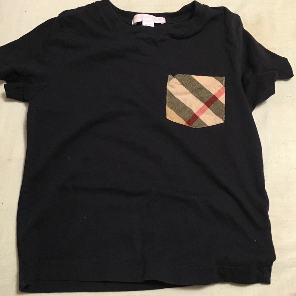4Y Burberry Navy Blue Tshirt