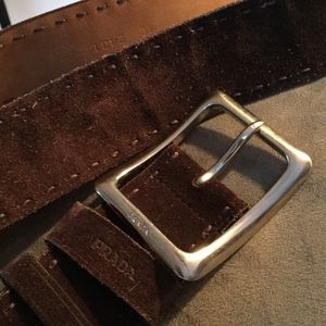 Prada Suede Belt